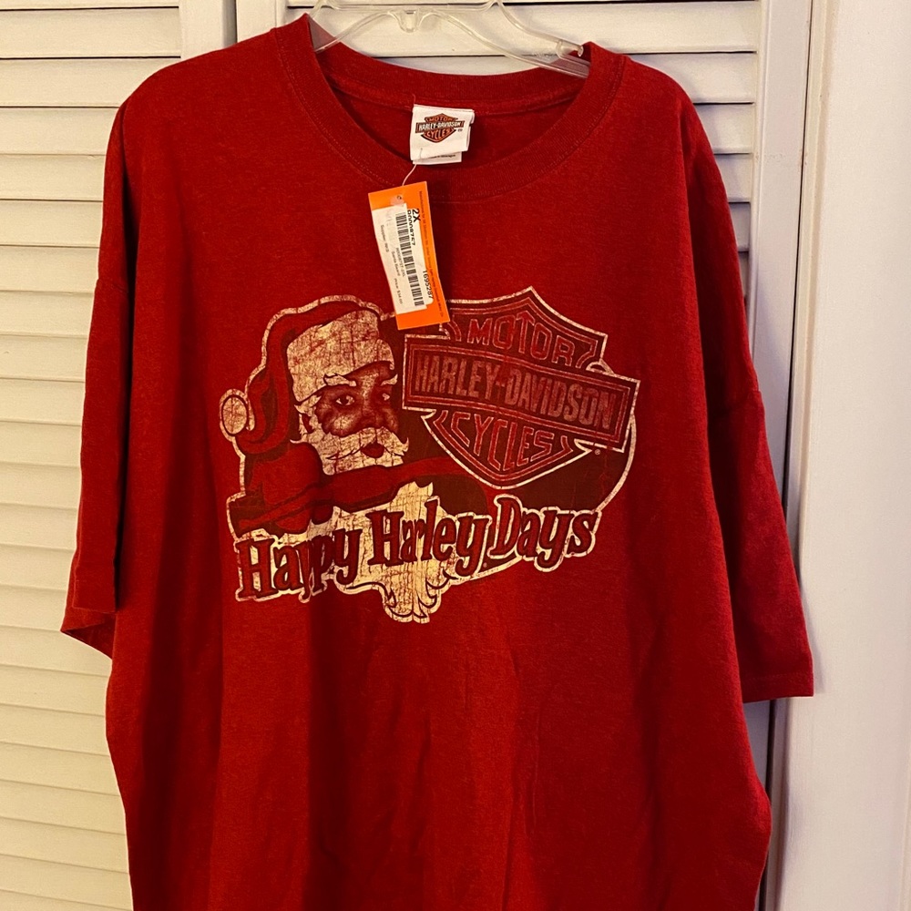 Harley Davidson Christmas T-Shirt